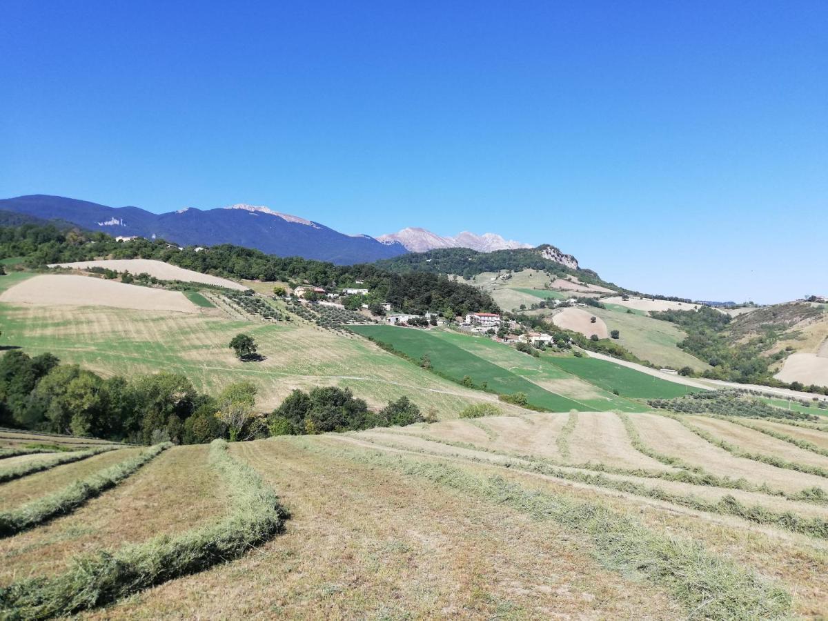 Casa A Montebello Di Bertona Con Vista Gran Sassoヴィラ エクステリア 写真